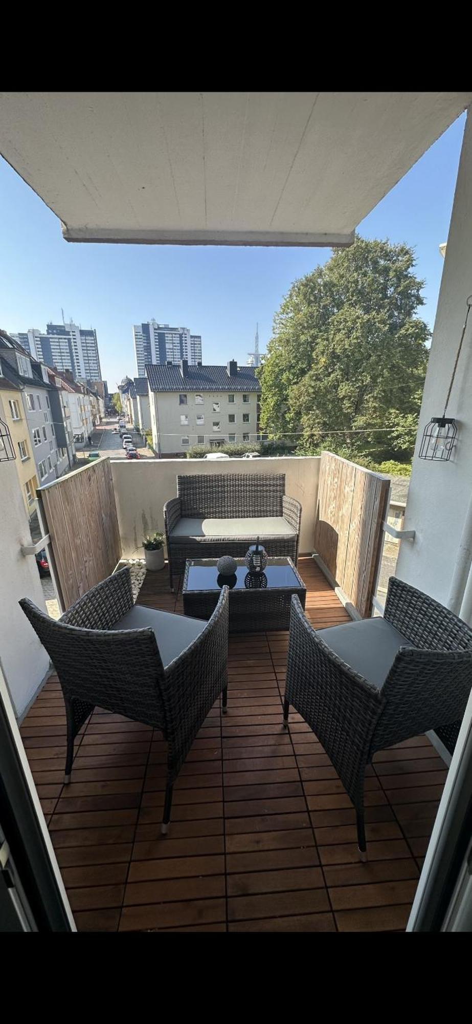Fewo Am Deich 1 Zentral Mit Stadtblick Und Kontaktloser Check In Bremerhaven Buitenkant foto